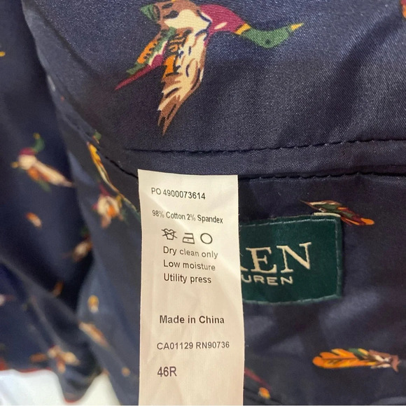 Lauren Ralph Lauren Deep Red Corduroy Sport Jacket Size 46R - Picture 8 of 10